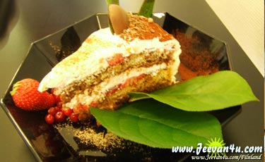 A yummy artsitc pastry which I later ate at the Oulu Museum