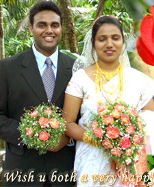 Justine Mathew Nija Wedding Photos