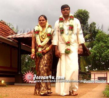 Sunish Smitha Marriage