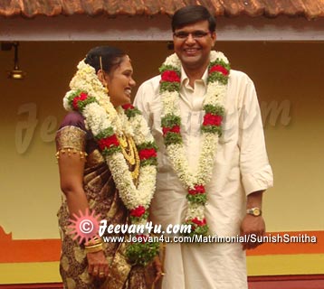 Sunish Smitha Marriage