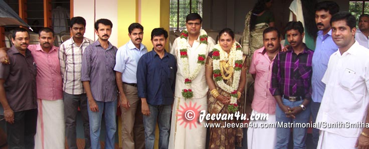 Sunish Smitha Marriage