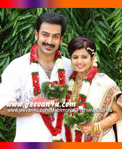 Prithviraj Supriya Marriage Photos Actor Prithviraj Wedding Reception Pics